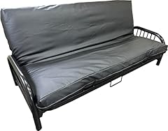 Futon furniture leather for sale  Delivered anywhere in USA 