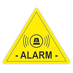 Adesivi allarme giallo usato  Spedito ovunque in Italia 