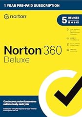 Norton 360 deluxe for sale  Delivered anywhere in USA 