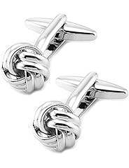 Jonwo knot cufflinks for sale  Delivered anywhere in UK