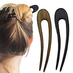 Pack wooden hair for sale  Delivered anywhere in USA 