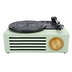 Vinyl Record Player, Portable Turntable Player 33/45/78 RPM for RCA R/L, Support for 7/10/12 inch Vinyl Records, Film Records for sale  Delivered anywhere in Canada