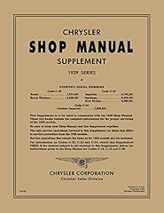 1939 chrysler shop for sale  Delivered anywhere in USA 