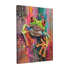 Banksy frog canvas for sale  Delivered anywhere in USA 