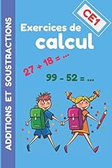 Exercices calcul ce1 d'occasion  Livré partout en France