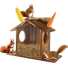 Wooden squirrel feeder for sale  Delivered anywhere in UK