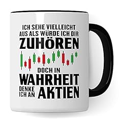 Tasse aktien kaffeetasse gebraucht kaufen  Wird an jeden Ort in Deutschland