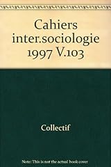 Cahiers inter.sociologie 1997 d'occasion  Livré partout en France