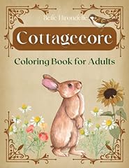Cottagecore coloring book for sale  Delivered anywhere in UK