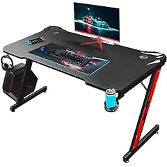 Gebraucht, Homall Gaming Tisch 110 x 60 cm, Z-Frame Gaming Schreibtisch gebraucht kaufen  Wird an jeden Ort in Deutschland