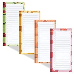 4magnetic notepads refrigerato for sale  Delivered anywhere in USA 