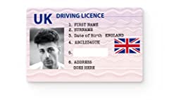 Cosplay driving licence for sale  Delivered anywhere in UK