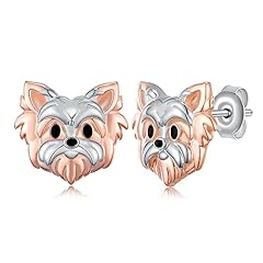 Sczklaq yorkie earrings for sale  Delivered anywhere in USA 