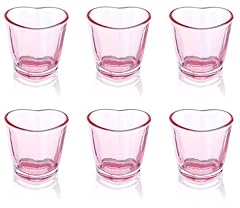 Heart shot glasses for sale  Delivered anywhere in UK