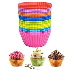 24pcs silicone cupcake for sale  Delivered anywhere in Ireland