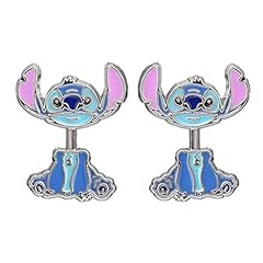 Disney Lilo and Stitch Blue and purple costume enamel for sale  Delivered anywhere in UK