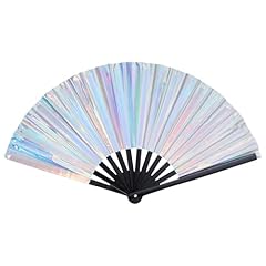 Silver holographic rave for sale  Delivered anywhere in UK