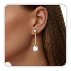Trinckle pearl earrings for sale  Delivered anywhere in USA 