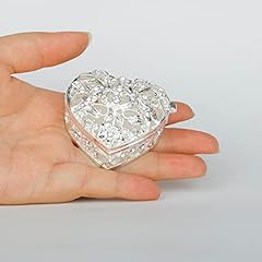 Sevenbees silver heart for sale  Delivered anywhere in USA 