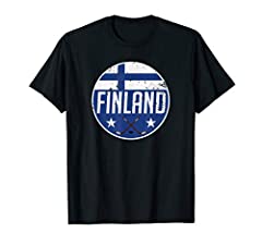 Finland Ice Hockey Flag Jersey Supporter Suomi Fan for sale  Delivered anywhere in USA 