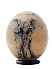 Decoupage elephant ostrich for sale  Delivered anywhere in USA 
