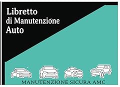 Libretto manutenzione auto usato  Spedito ovunque in Italia 