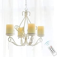 Flameless candles chandelier for sale  Delivered anywhere in USA 