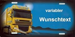 Nummernschild kompatibel daf gebraucht kaufen  Wird an jeden Ort in Deutschland