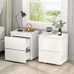 Aiegle white nightstand for sale  Delivered anywhere in USA 