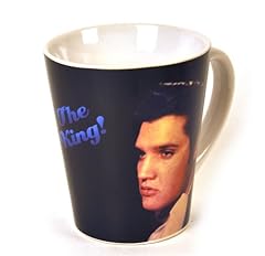 Used, Elvis Presley Black Ceramic Coffee Mug/Tea Cup, Gift for sale  Delivered anywhere in UK