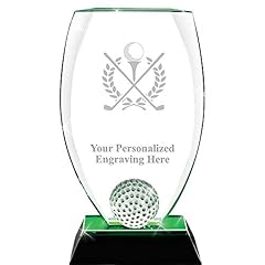 Golf crystal award for sale  Delivered anywhere in USA 