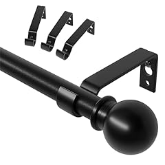 Black curtain rods for sale  Delivered anywhere in USA 
