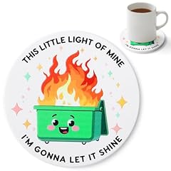 Dumpster fire coaster for sale  Delivered anywhere in USA 
