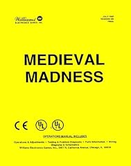 Medieval madness pinball for sale  Delivered anywhere in USA 