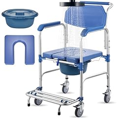 Rolling shower chair for sale  Delivered anywhere in UK