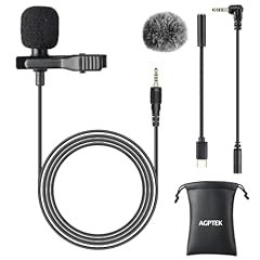 Agptek lavalier microphone for sale  Delivered anywhere in UK
