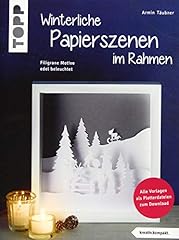 Winterliche papierszenen rahme gebraucht kaufen  Wird an jeden Ort in Deutschland