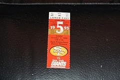 1995 giants 49ers for sale  Delivered anywhere in USA 