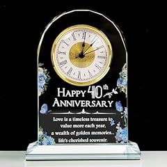 Orologio tavolo cristallo usato  Spedito ovunque in Italia 