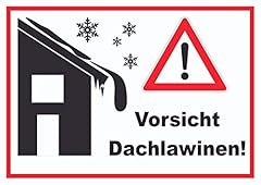 Druck vorsicht dachlawine gebraucht kaufen  Wird an jeden Ort in Deutschland
