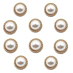 10pcs round pearl for sale  Delivered anywhere in USA 