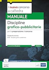 Manuale discipline grafico usato  Spedito ovunque in Italia 
