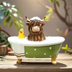 Highland cow figurine for sale  Delivered anywhere in USA 