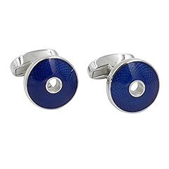 Sapphire blue cufflinks for sale  Delivered anywhere in UK