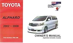 Toyota alphard 2002 for sale  Delivered anywhere in UK