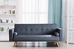Comfy Living Stylish Fabric Upholstered Clic Clac Sofa for sale  Delivered anywhere in UK