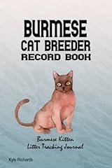Burmese cat breeder for sale  Delivered anywhere in Ireland