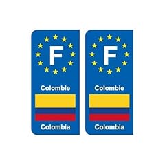 Colombie colombia autocollant d'occasion  Livré partout en France