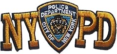 Nypd embroidered letters for sale  Delivered anywhere in USA 
