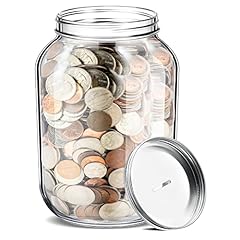 Gallon coin jar for sale  Delivered anywhere in USA 